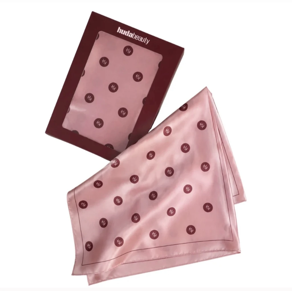 Huda beauty head scarf