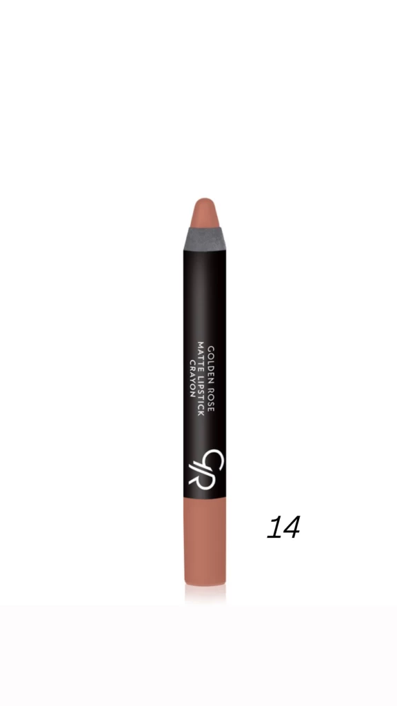 Golden Rose Matte Crayon Lipstick